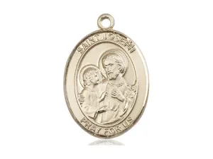 14kt Gold Filled St Joseph Medal