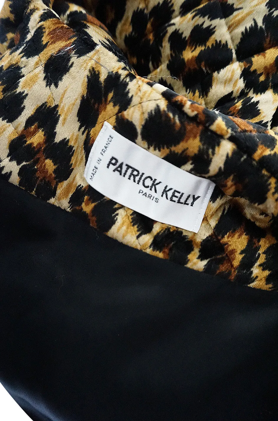 1980s Patrick Kelly Leopard Print Sleeping Blanket Coat