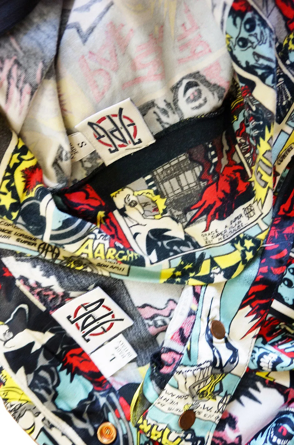 1990s JPG Cartoon Mini Skirt & Top