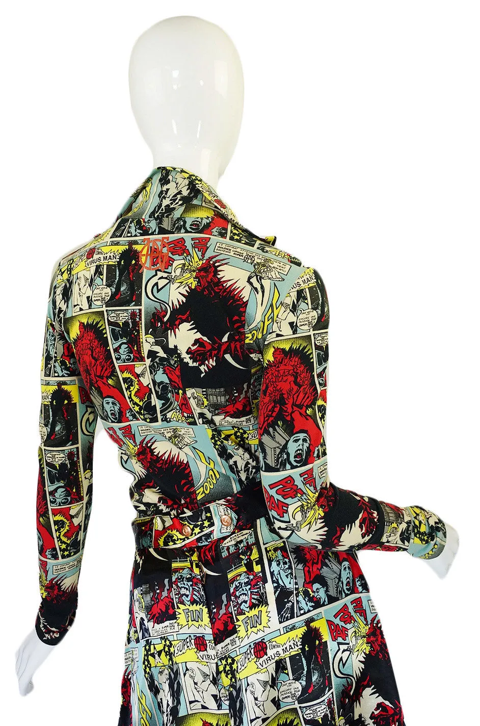 1990s JPG Cartoon Mini Skirt & Top