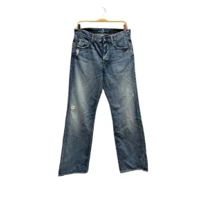 7 For All Mankind Relaxed Distressed Boot Cut Jeans Size 30