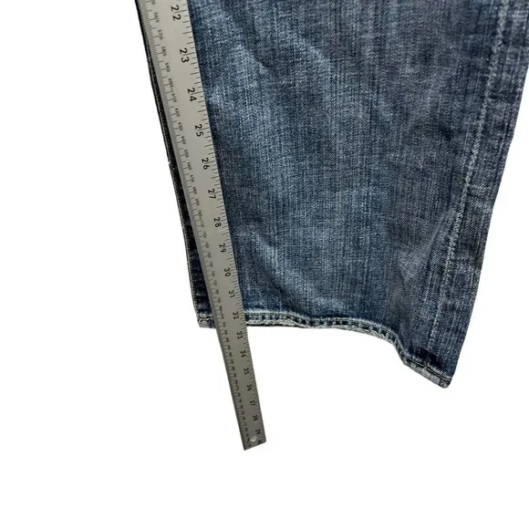 7 For All Mankind Relaxed Distressed Boot Cut Jeans Size 30
