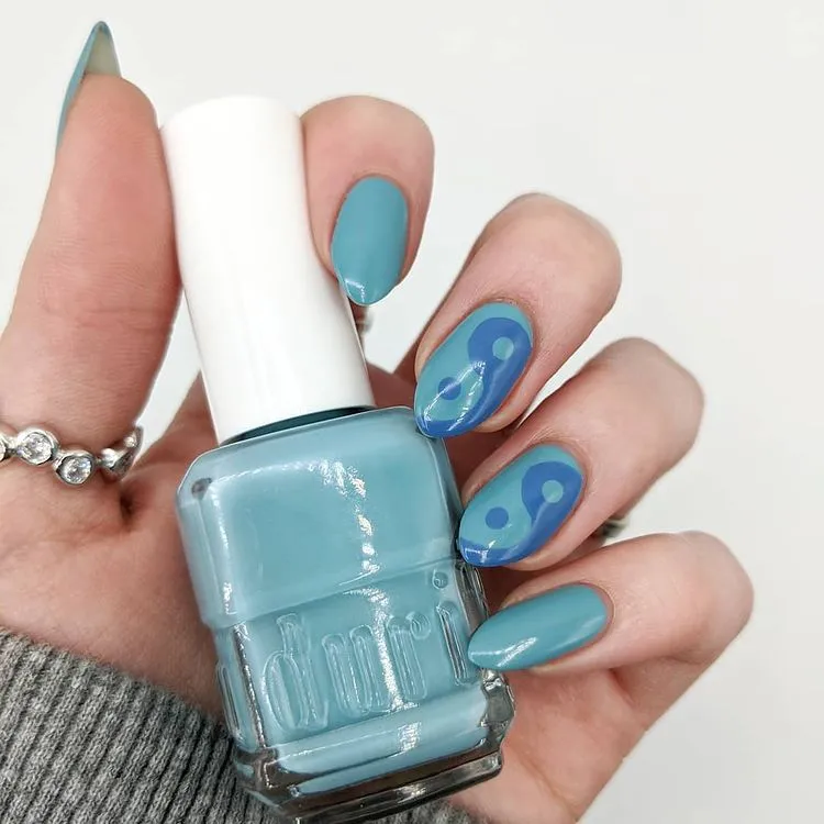 783-784 Cool Blue, Nail Polish Set