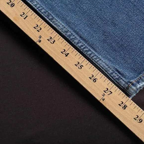 Abercrombie &amp; Fitch Women Jeans Size 25 LongAnkle Straight Ultra High Rise Curve