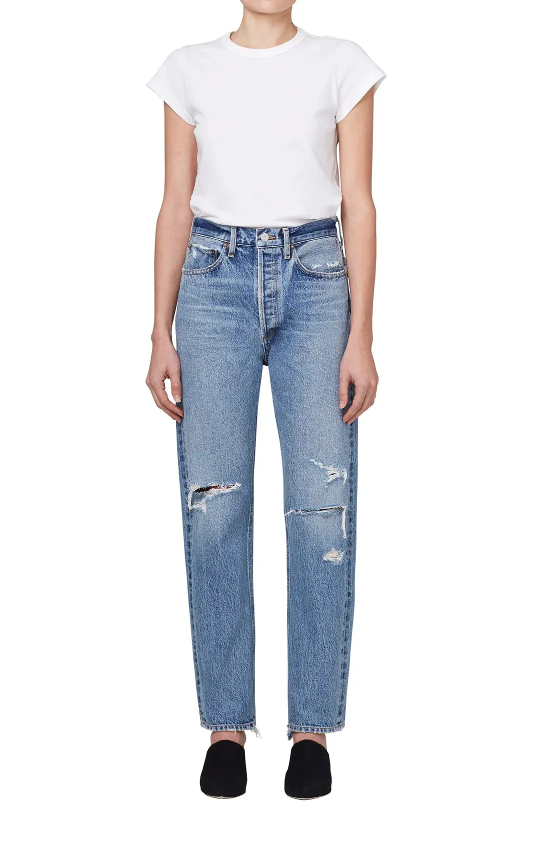Agolde 90s distressed jeans - size 27