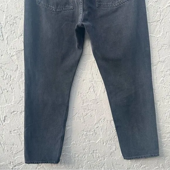 AGOLDE 90's Jeans Women 25 Distressed Straight Leg Button Fly Organic Cotton