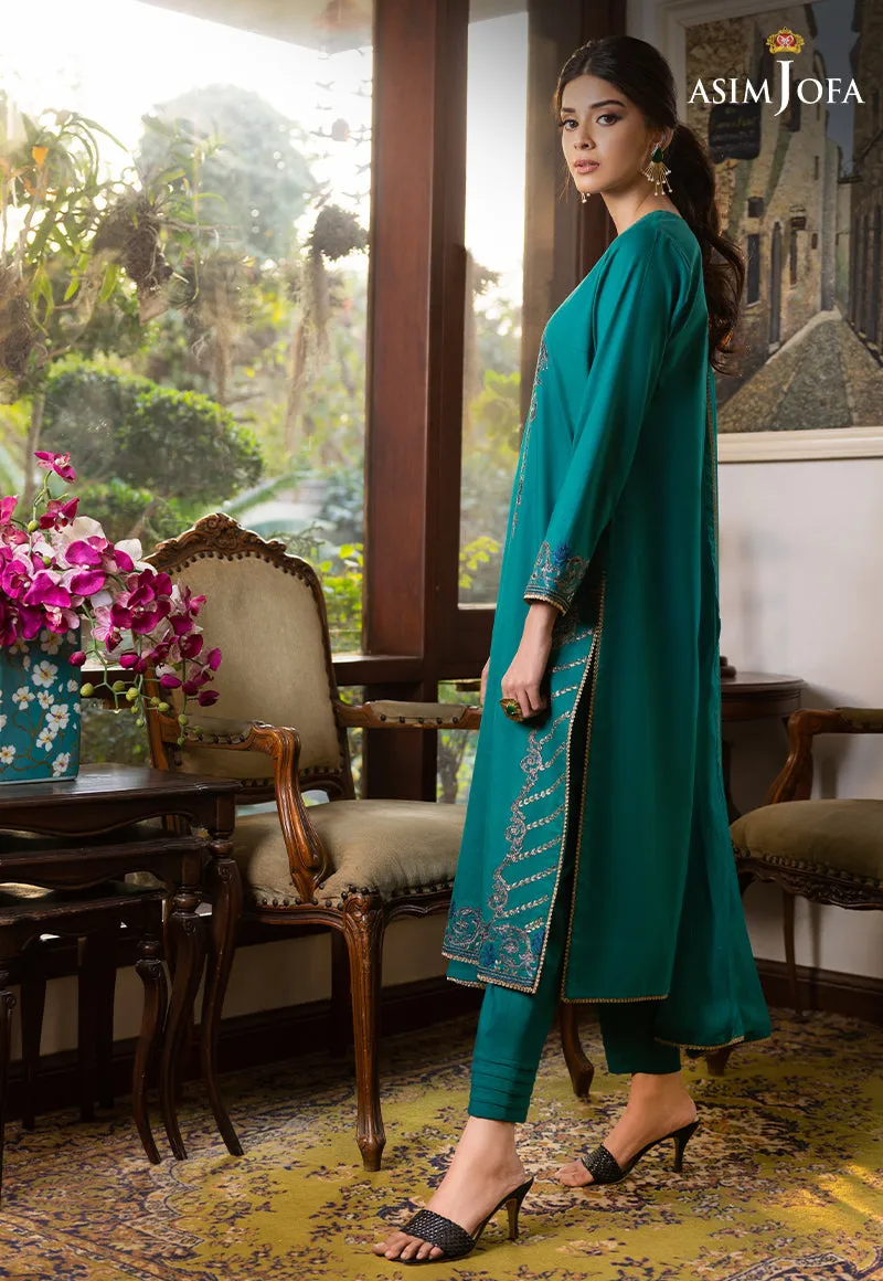 AJPE-19 (3-PC) | Asim Jofa Pret Essentials Eid Edit II Collection | Embroidered Stitched RTW Suits