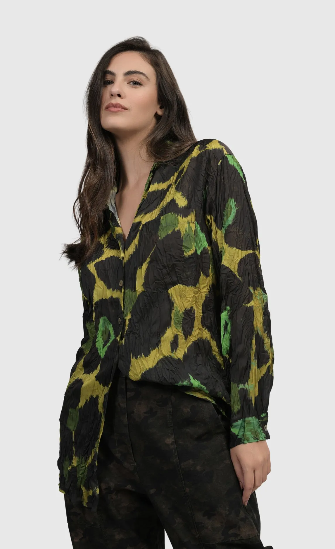 Alembika Olive Martini Emerald Shirt