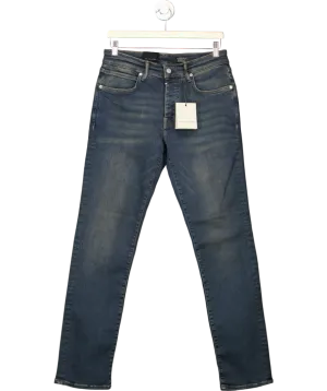 All Saints Blue Sid Skinny Fit Denim Jeans W30