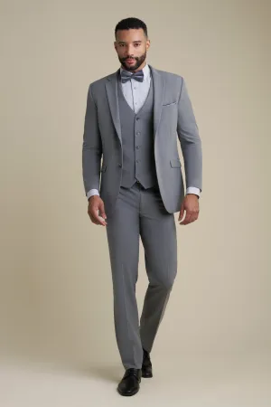 Allure Men Suit - Medium Grey