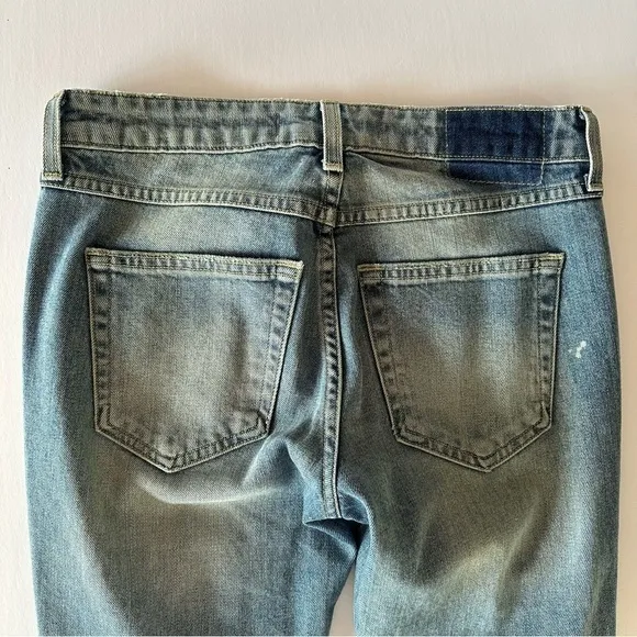 AMO Kate Slim Ankle Jeans in Spin the Bottle Size 25
