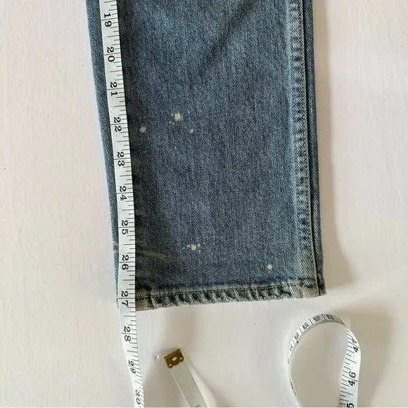 AMO Kate Slim Ankle Jeans in Spin the Bottle Size 25
