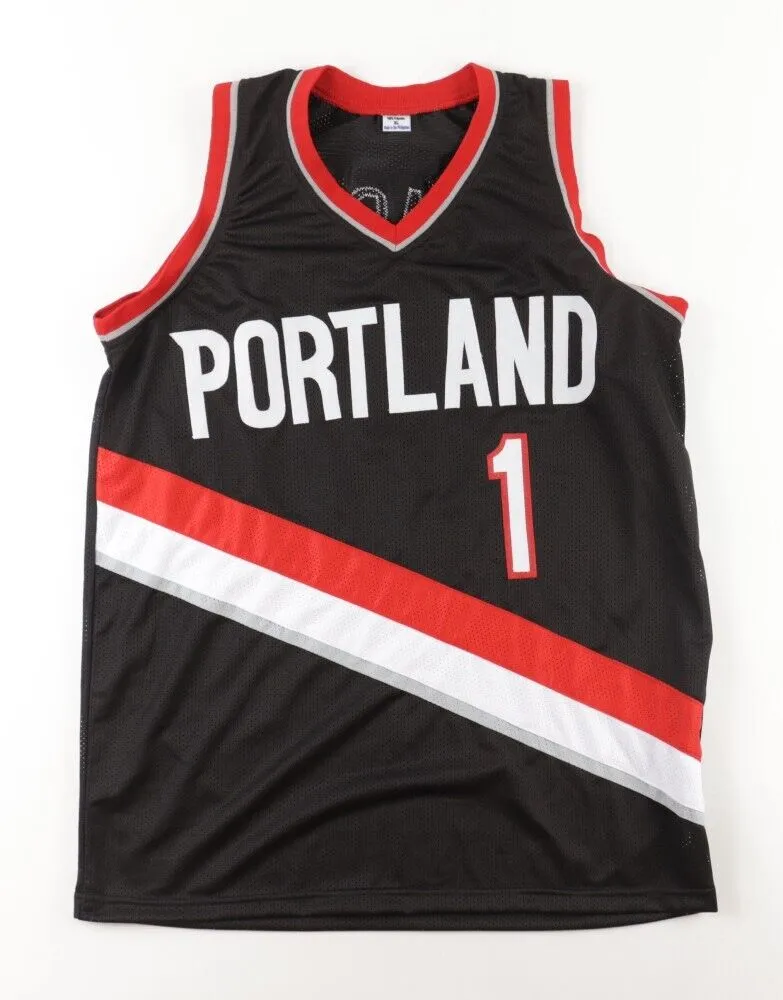 Anfernee Simons Signed Trail Blazers Jersey (PSA) Portland's 2018 1st Round Pick
