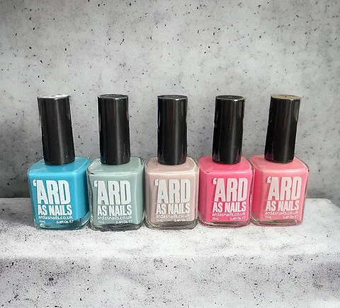 Ard As Nails - Sea Shore Cremes - Full Collection (5 Bottles)