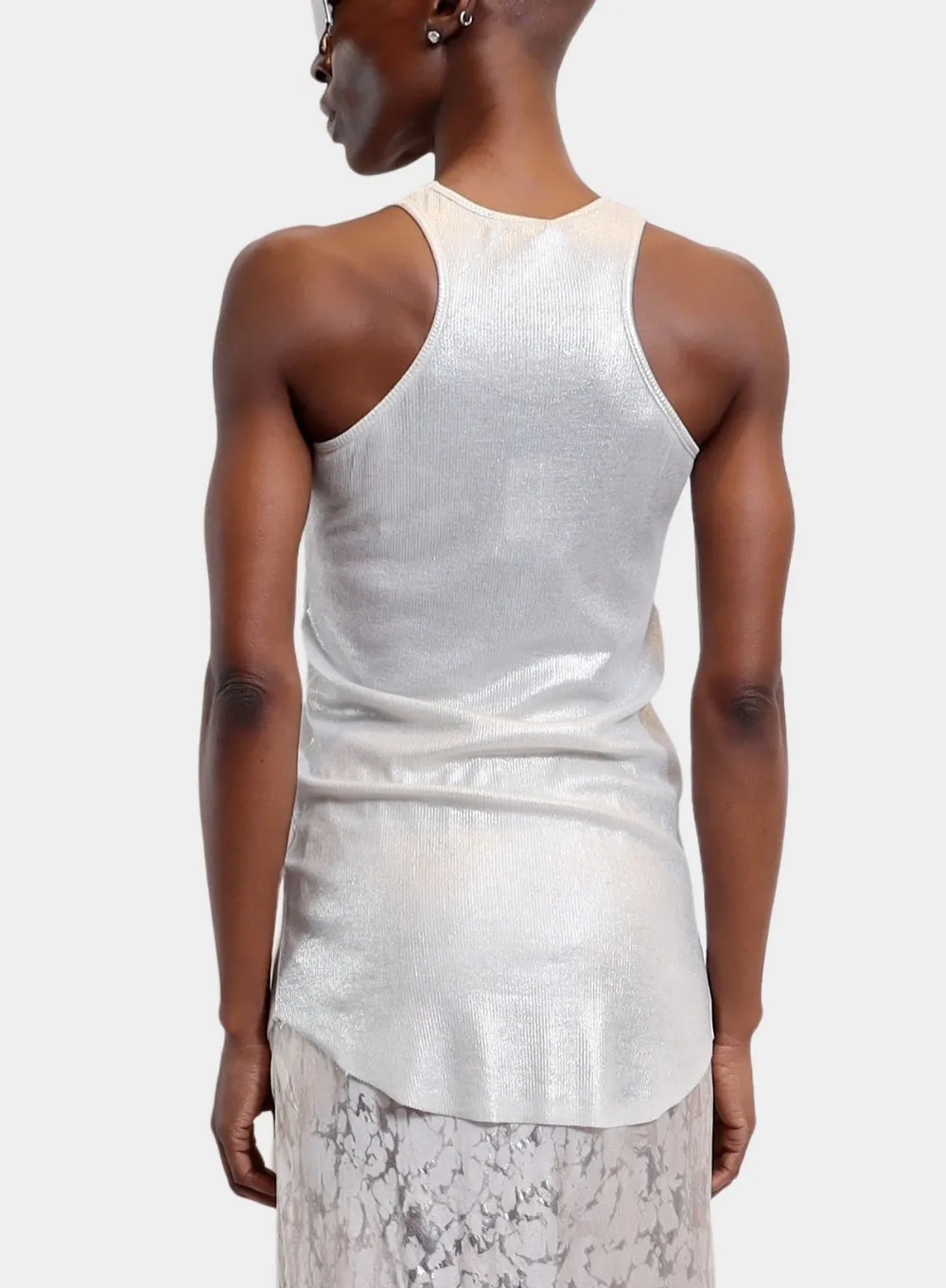 AVANT TOI | Laminated Ribbed Tank Top
