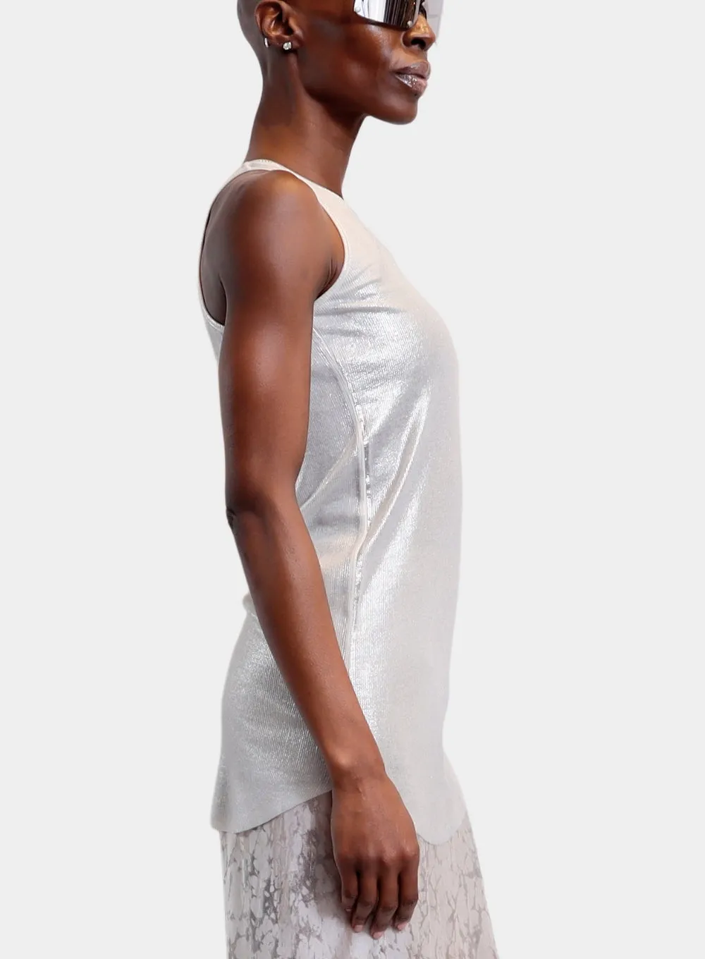 AVANT TOI | Laminated Ribbed Tank Top