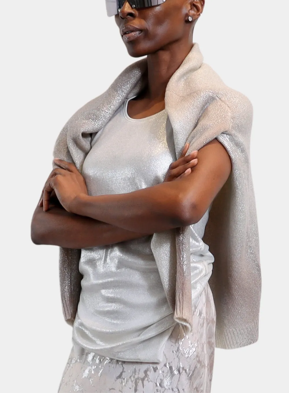 AVANT TOI | Laminated Ribbed Tank Top