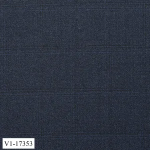 Blue Grey Check Suit