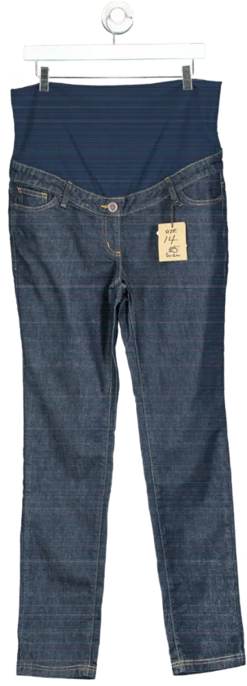 Boden Blue Maternity Skinny Jeans UK 14
