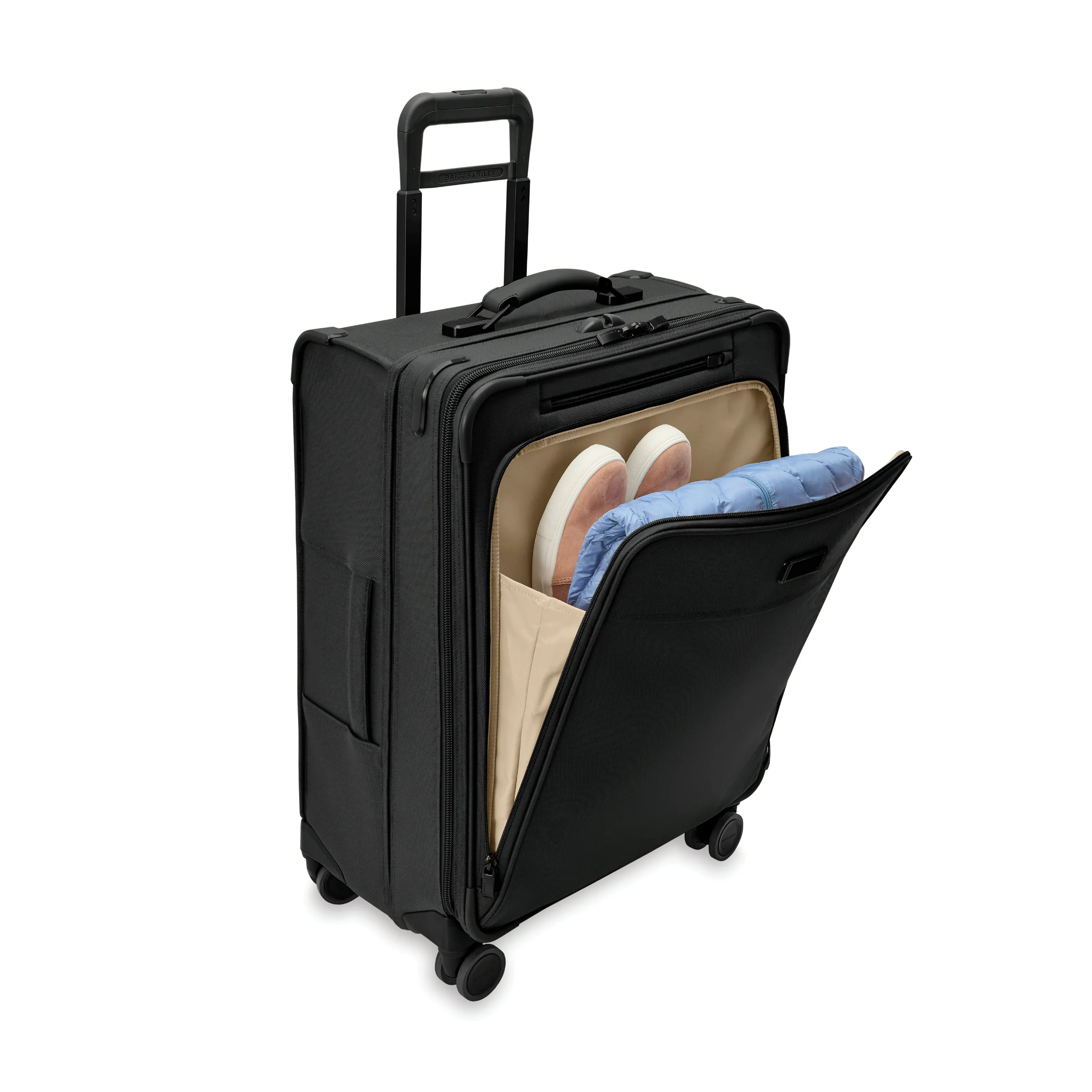 Briggs & Riley Baseline Medium Expandable Spinner - Black