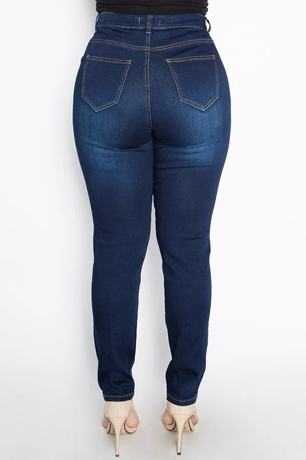 Cling-to-me Plus Jeans
