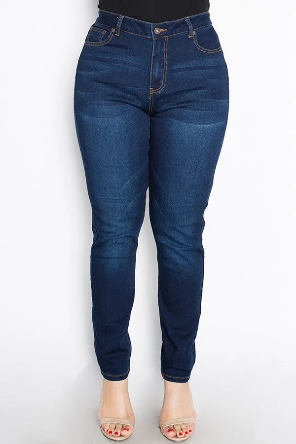 Cling-to-me Plus Jeans