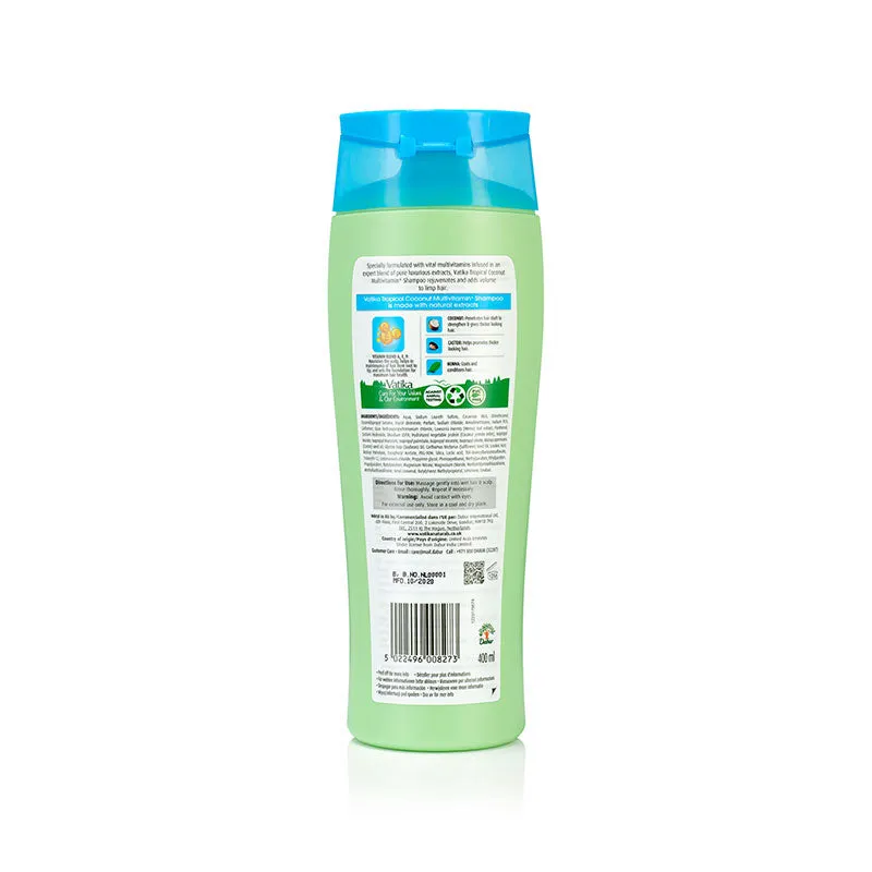 Dabur Vatika Naturals Coconut Multi Vitamin  Shampoo 400ml