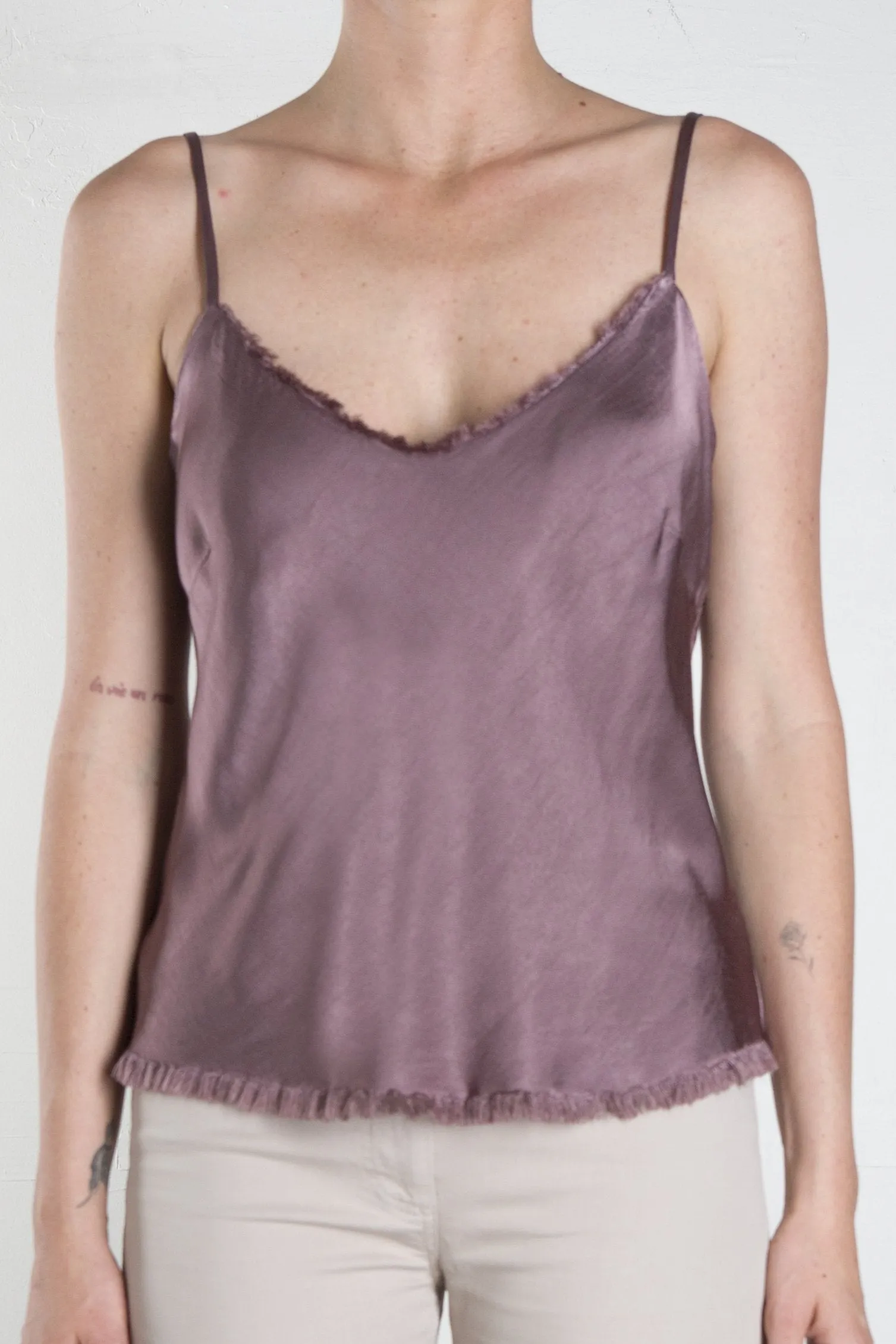 Dawn Cami Vintage Satin - Mulberry