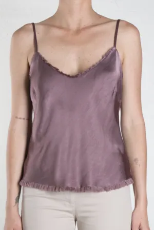 Dawn Cami Vintage Satin - Mulberry