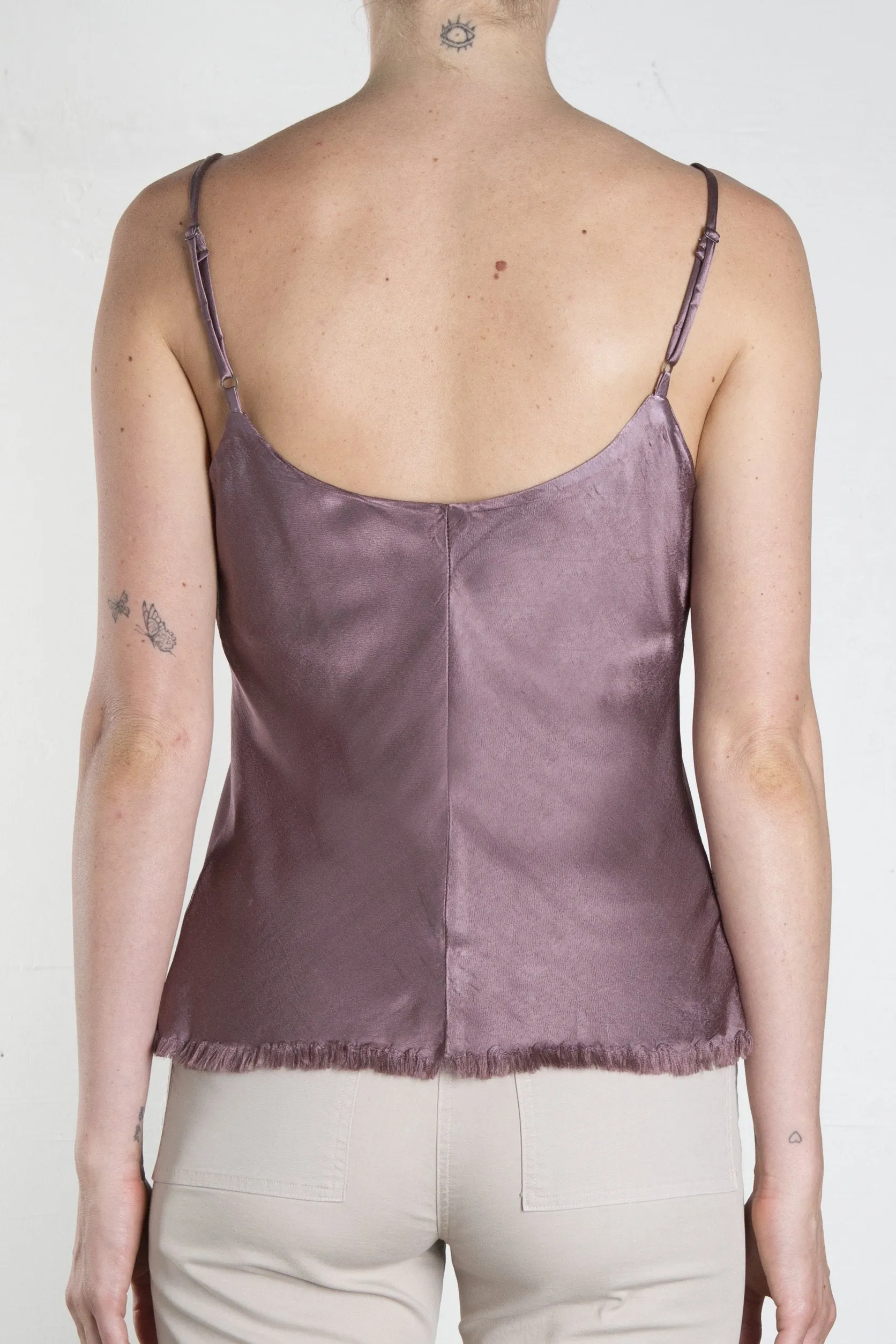Dawn Cami Vintage Satin - Mulberry
