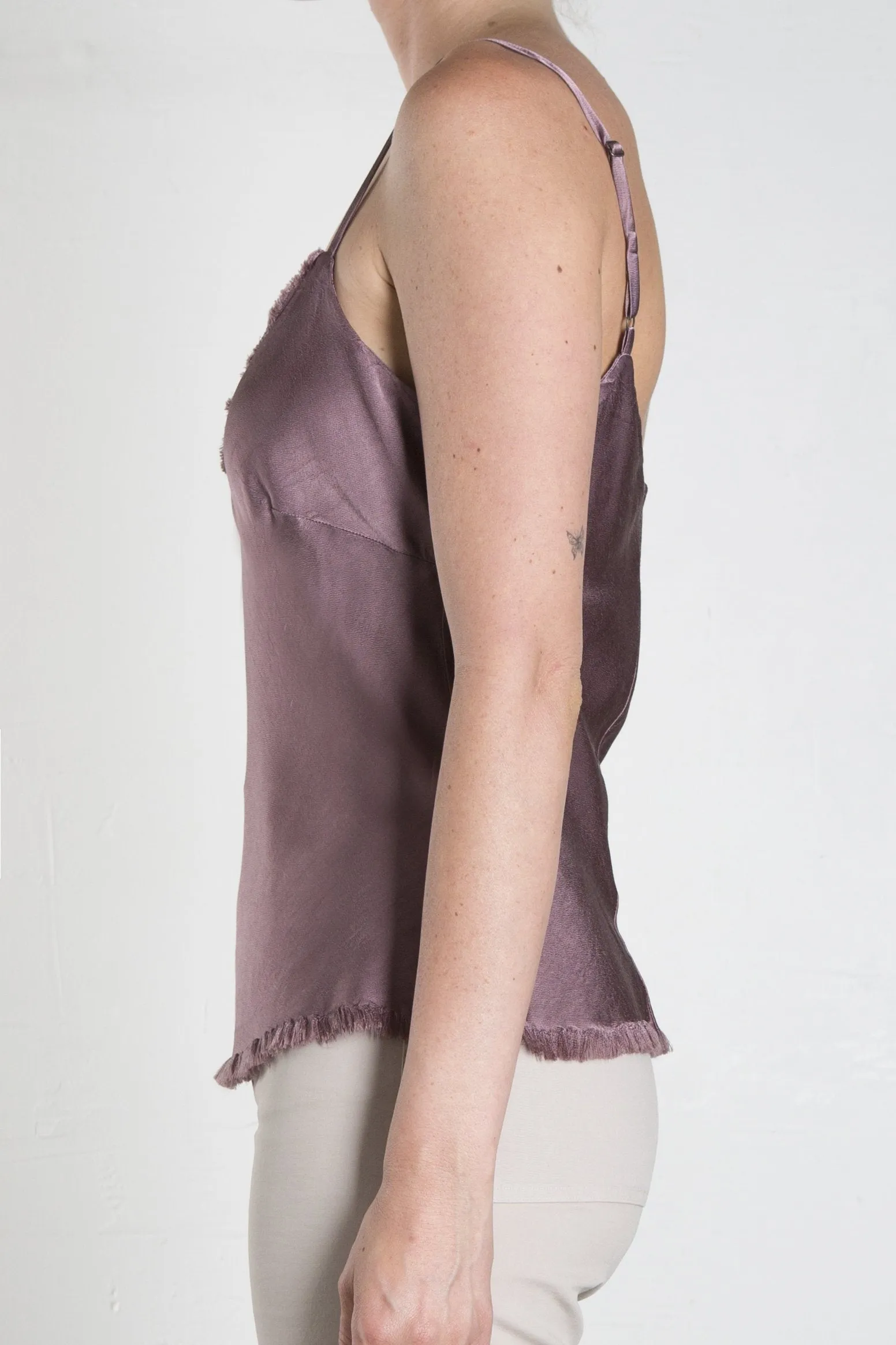Dawn Cami Vintage Satin - Mulberry
