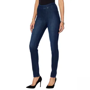 DG2 by Diane Gilman Stretch Twill Knit Pull-On Skinny Jegging