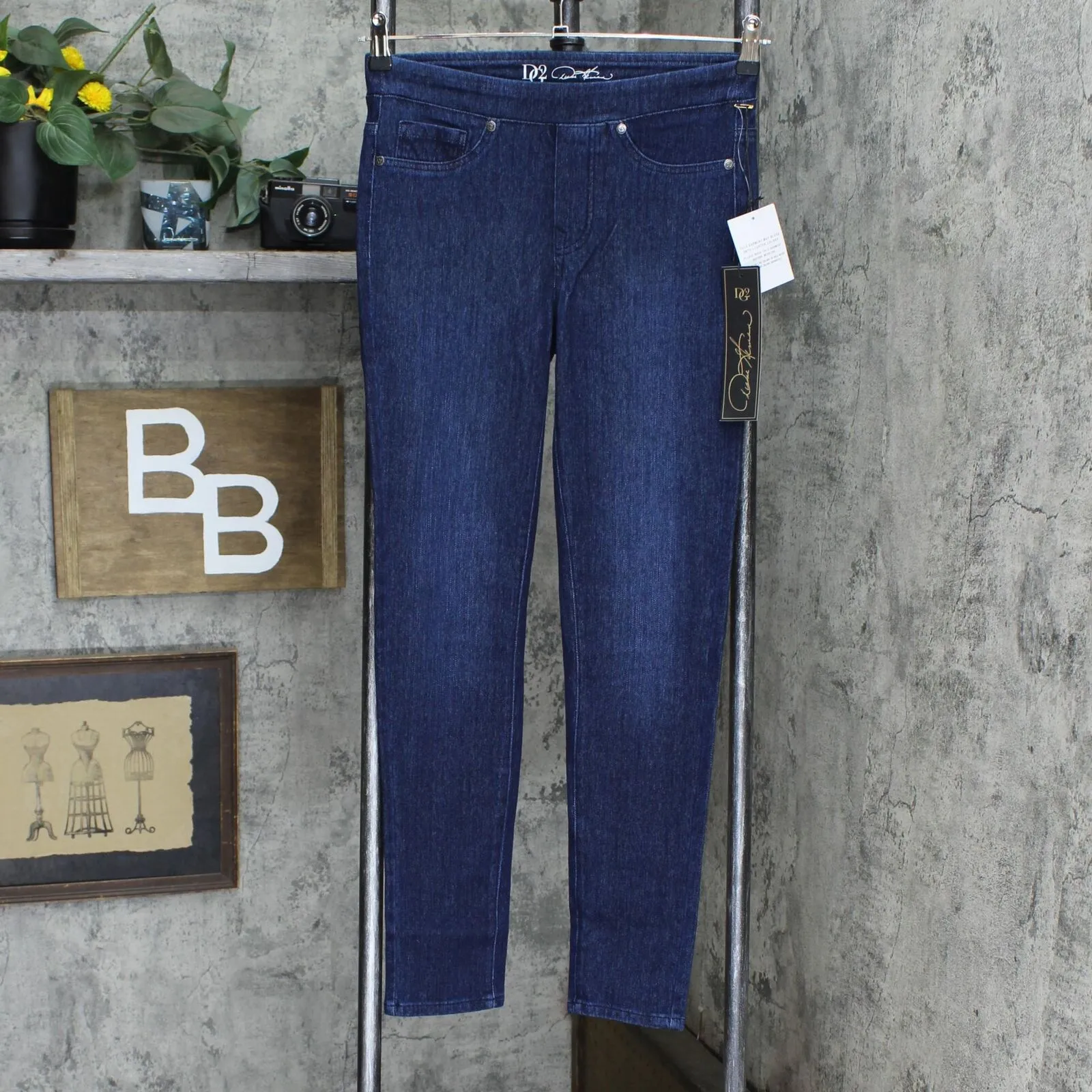 DG2 by Diane Gilman Stretch Twill Knit Pull-On Skinny Jegging