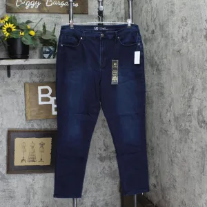 Dg2 Womens Virtual Stretch Skinny Jean 676814 Indigo Blue 16W