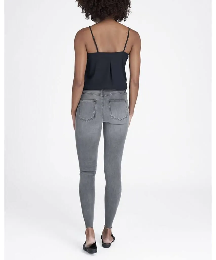 Distressed Skinny Jeans Vintage Grey