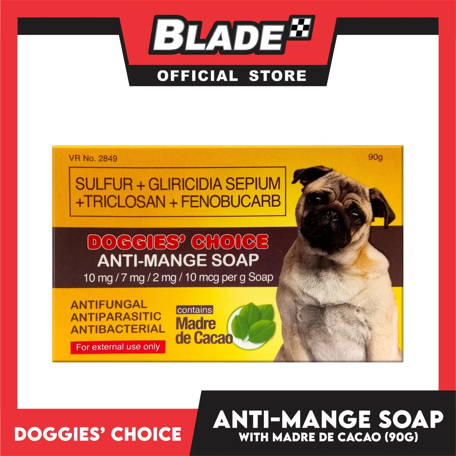 Doggies' Choice Anti-Mange Soap 90g