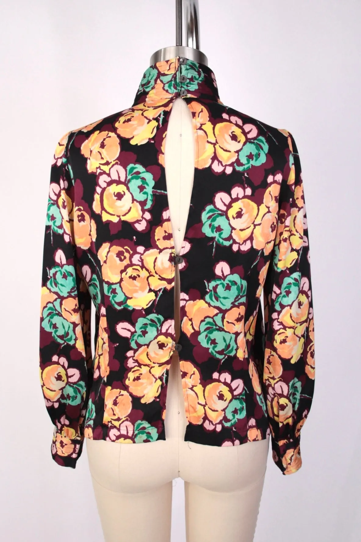 Dries Van Noten Silk Floral Blouse