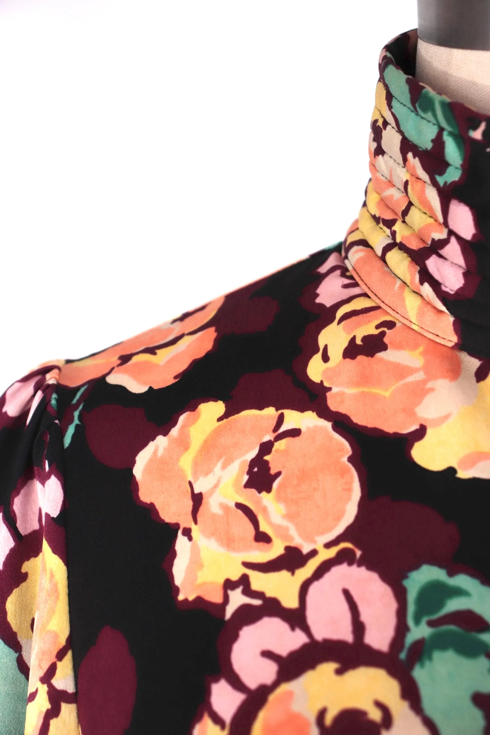 Dries Van Noten Silk Floral Blouse