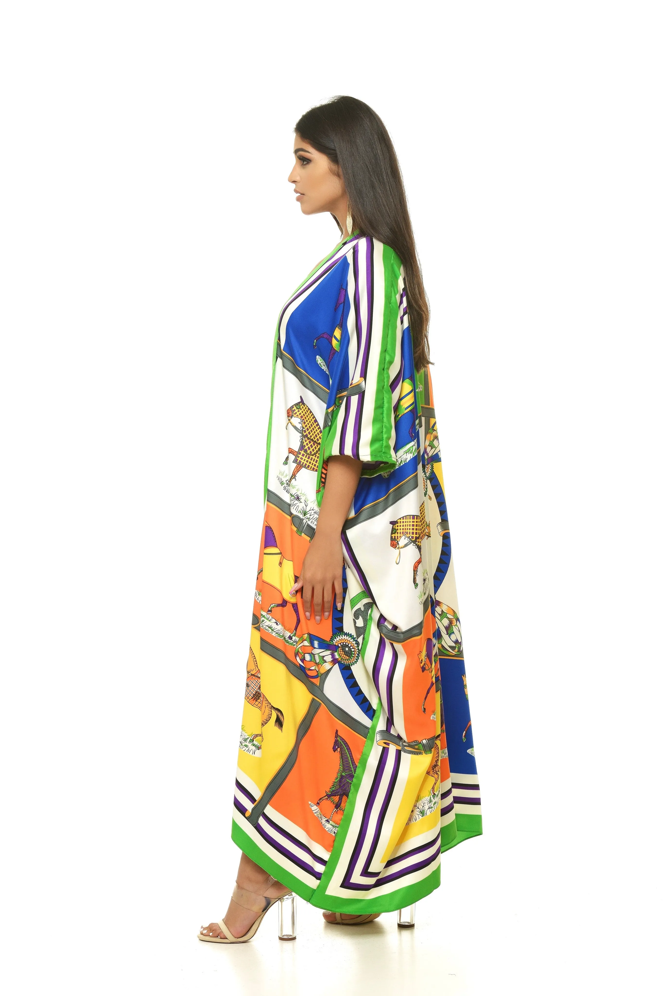 Elena Satin Kimono