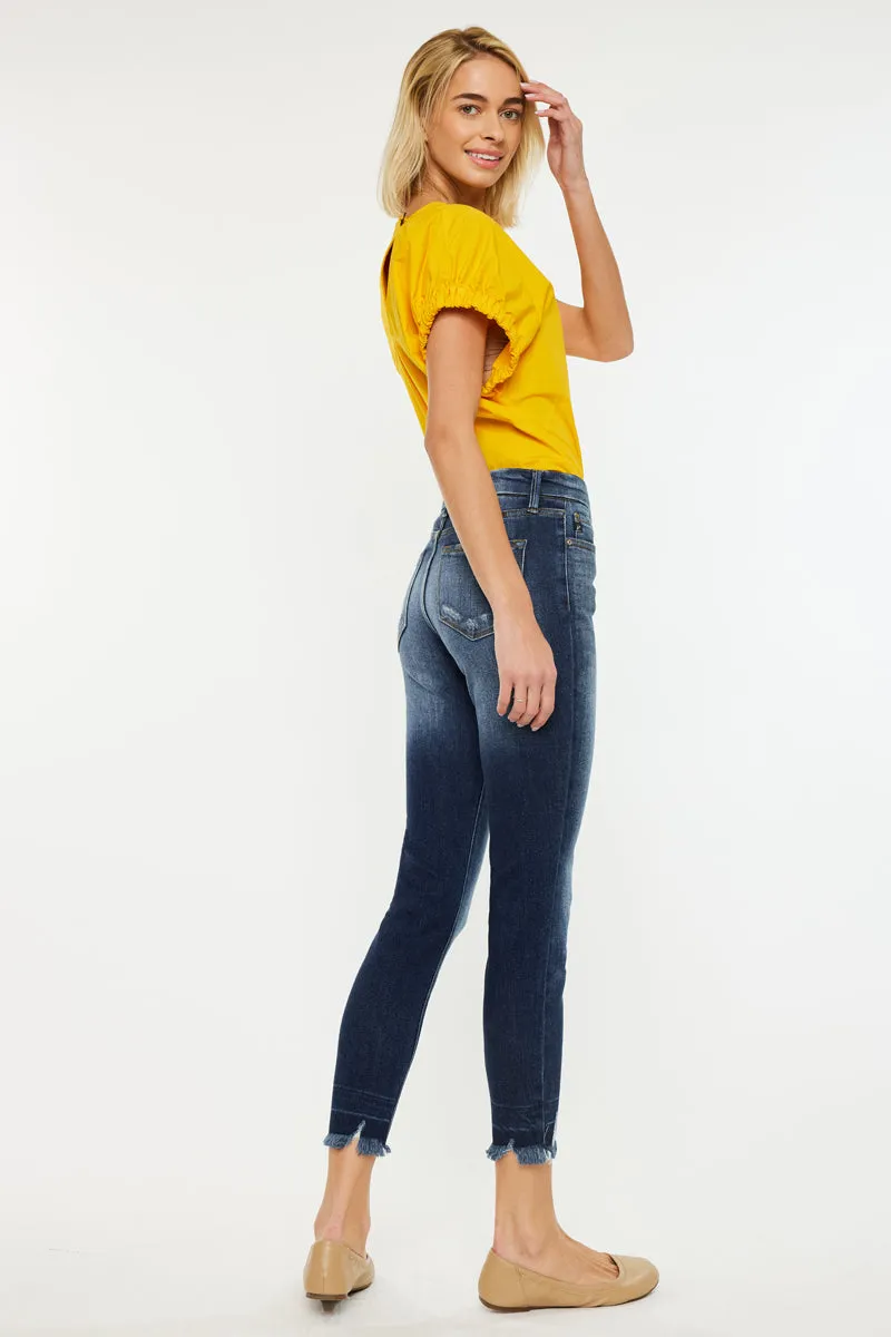 Eliza High Rise Ankle Skinny Jeans