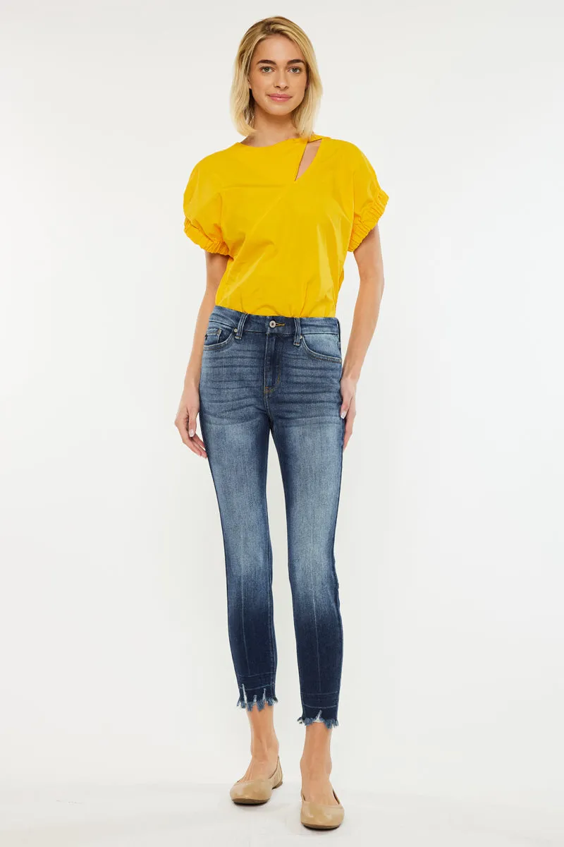 Eliza High Rise Ankle Skinny Jeans
