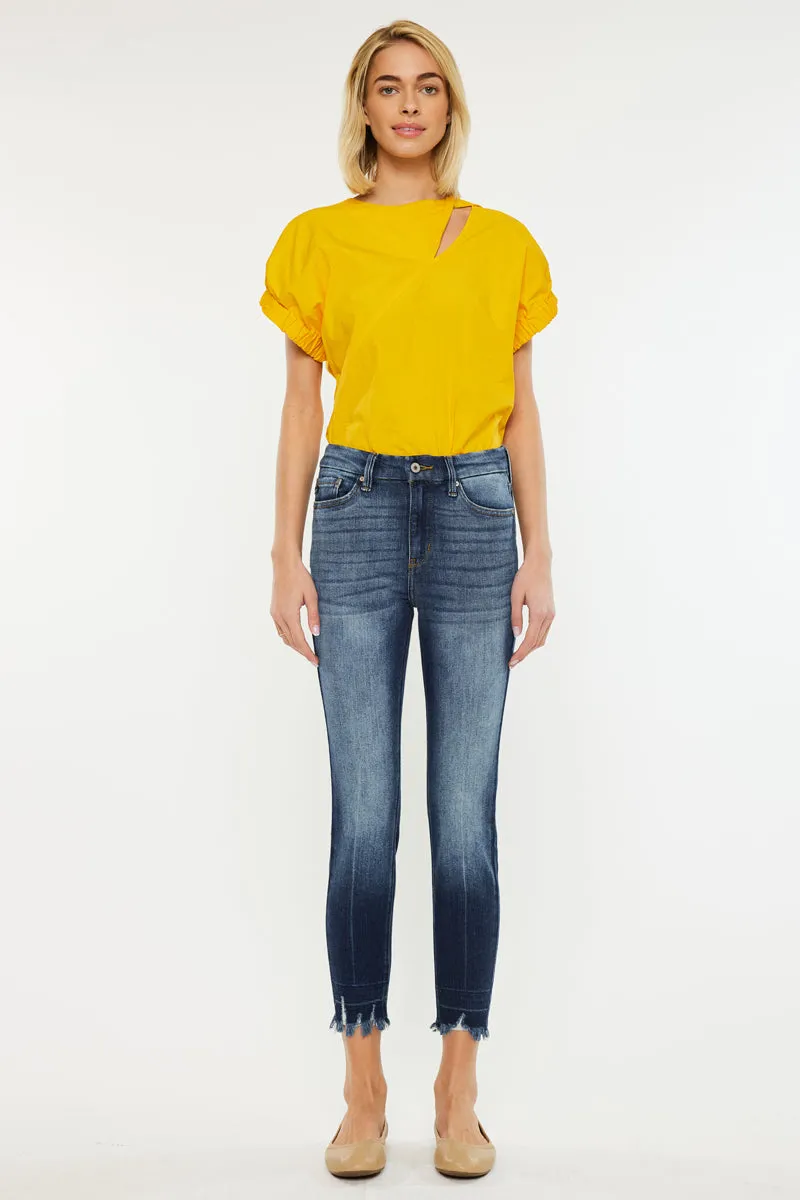 Eliza High Rise Ankle Skinny Jeans