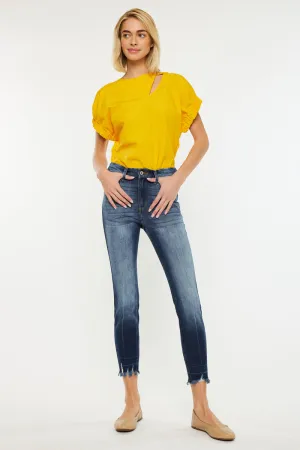 Eliza High Rise Ankle Skinny Jeans
