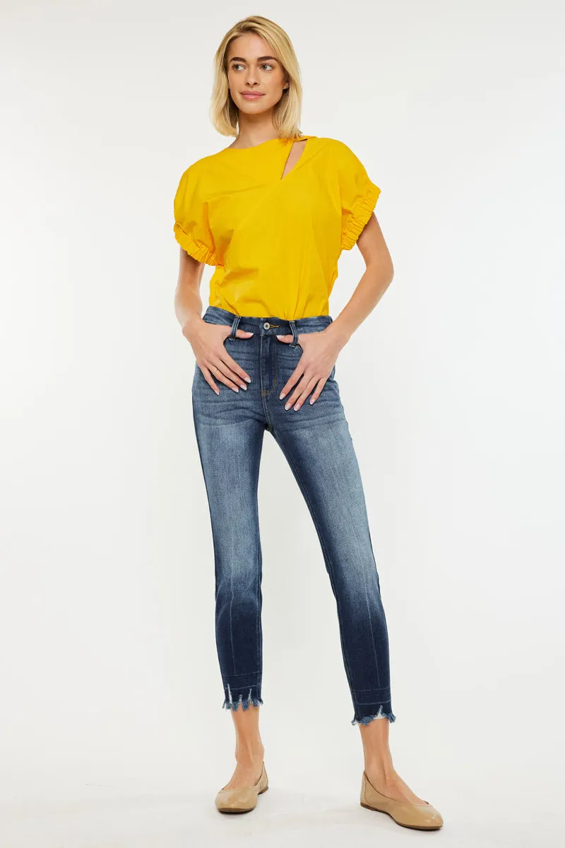 Eliza High Rise Ankle Skinny Jeans