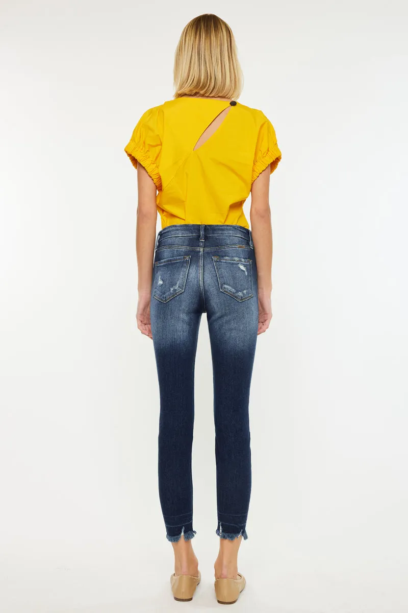 Eliza High Rise Ankle Skinny Jeans