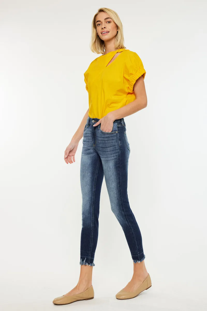 Eliza High Rise Ankle Skinny Jeans