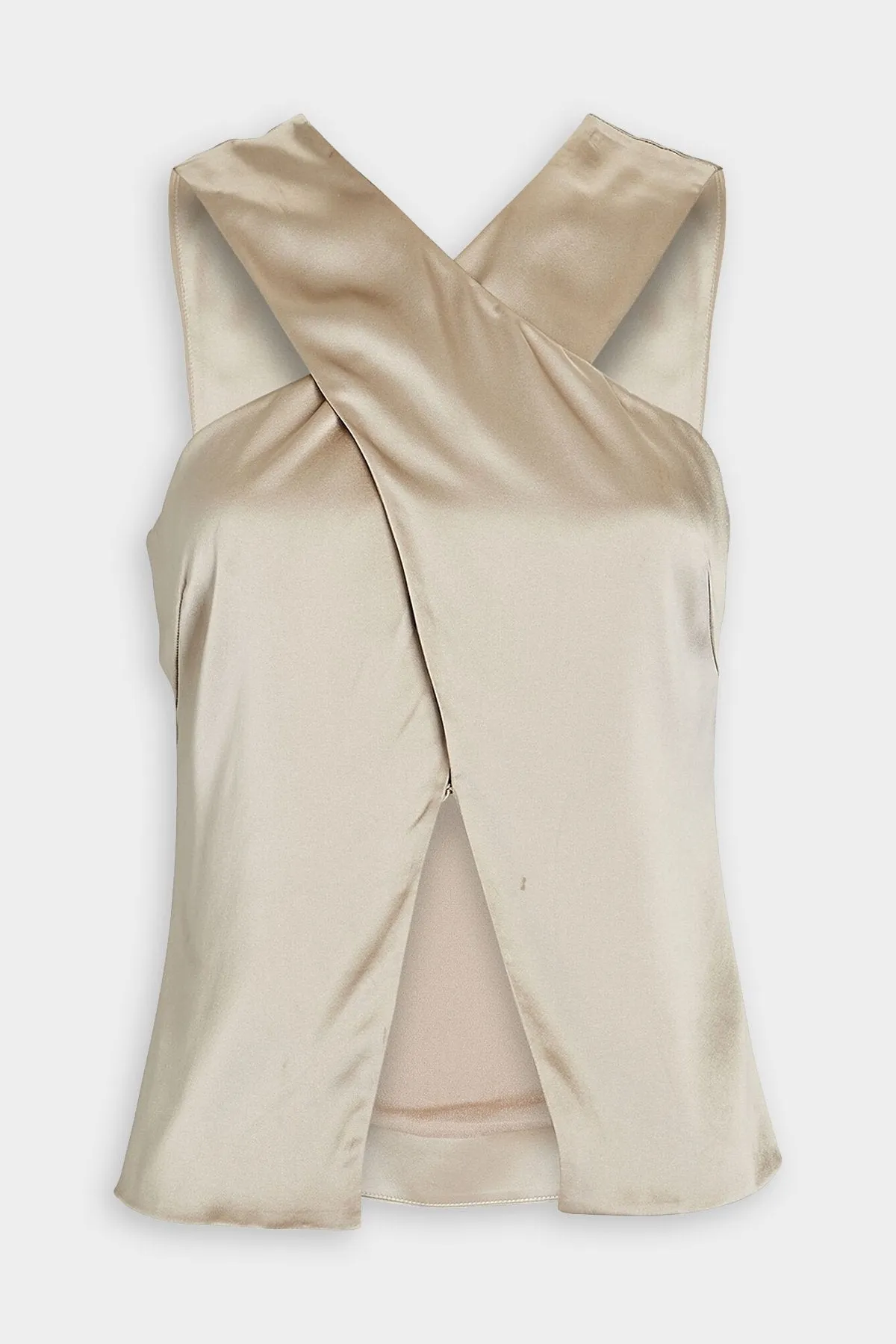 Evelyn Halter Top in Fog