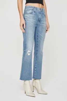 Farrah Distressed Boot Crop