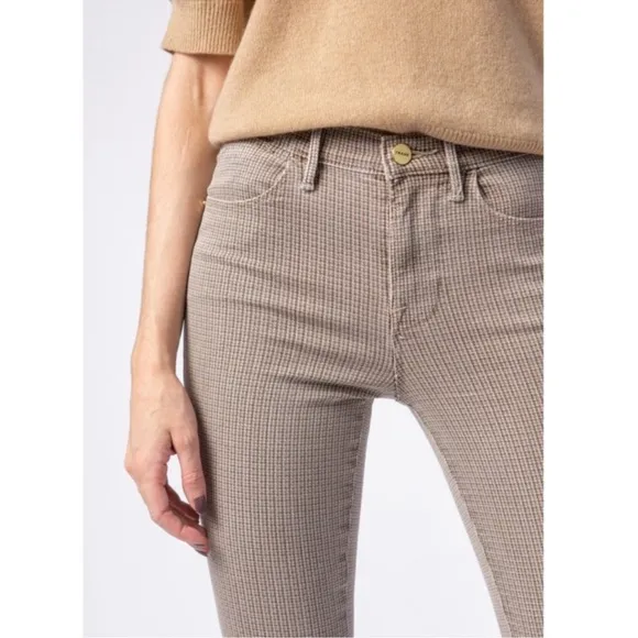 Frame Denim-Le High Skinny Jeans In Tawny Multi