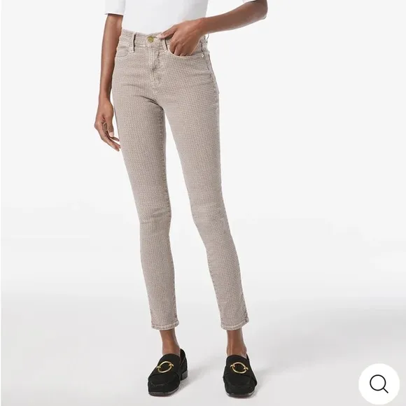 Frame Denim-Le High Skinny Jeans In Tawny Multi